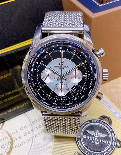 breitling transocean watch strap|breitling transocean chronograph unitime.